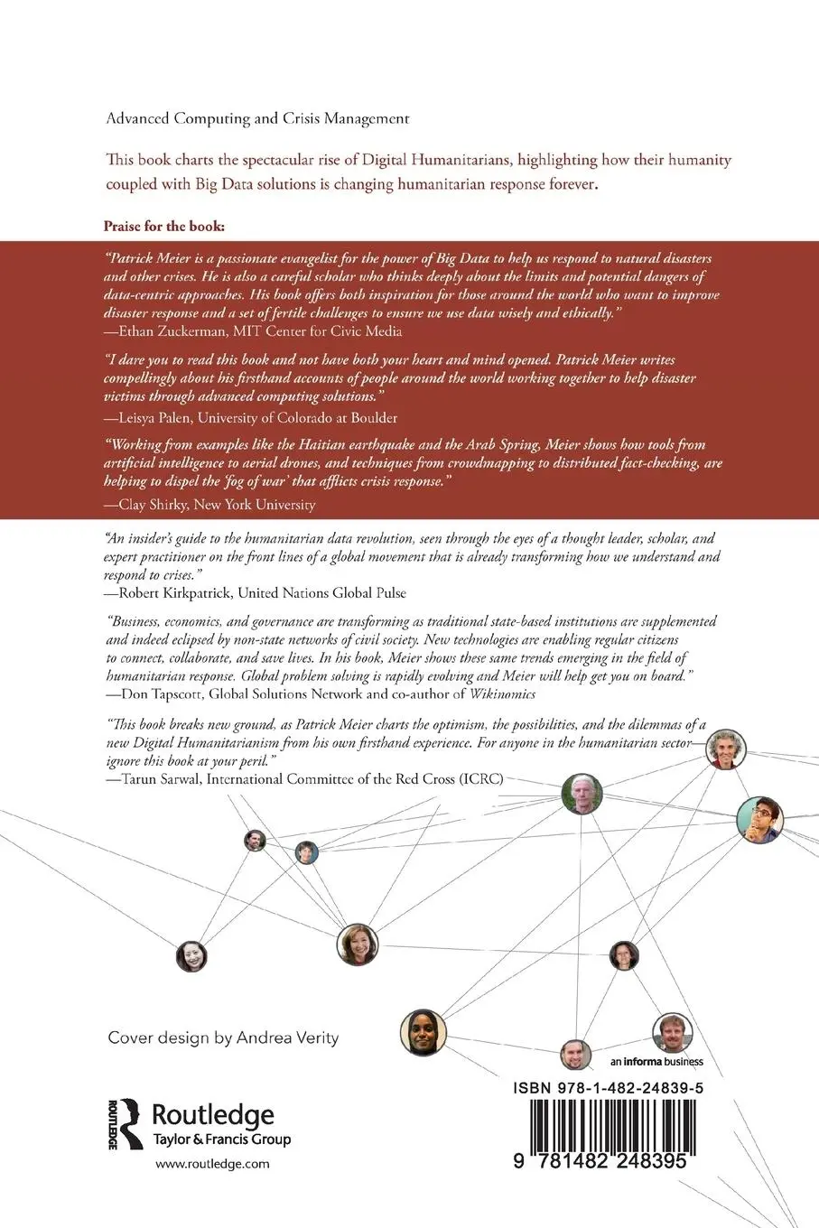 Rückseite: 9781482248395 | Digital Humanitarians | Patrick Meier | Taschenbuch | Englisch | 2015