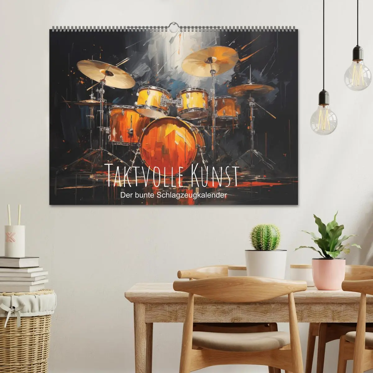 Bild: 9783457468395 | Taktvolle Kunst: Der bunte Schlagzeugkalender (Wandkalender 2026...