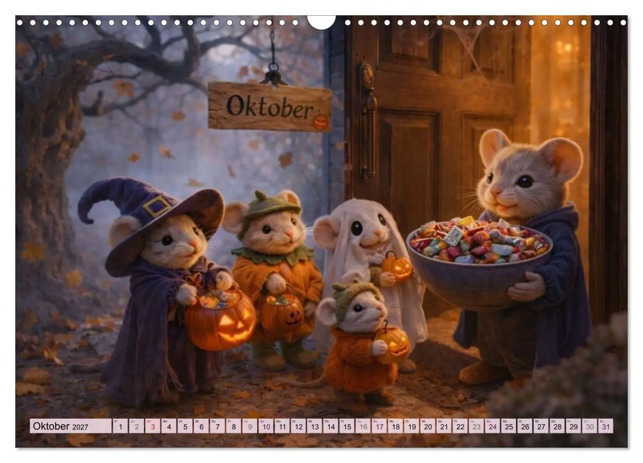 Bild: 9783569888395 | Mäusli Kalender (Wandkalender 2027 DIN A3 quer), CALVENDO...
