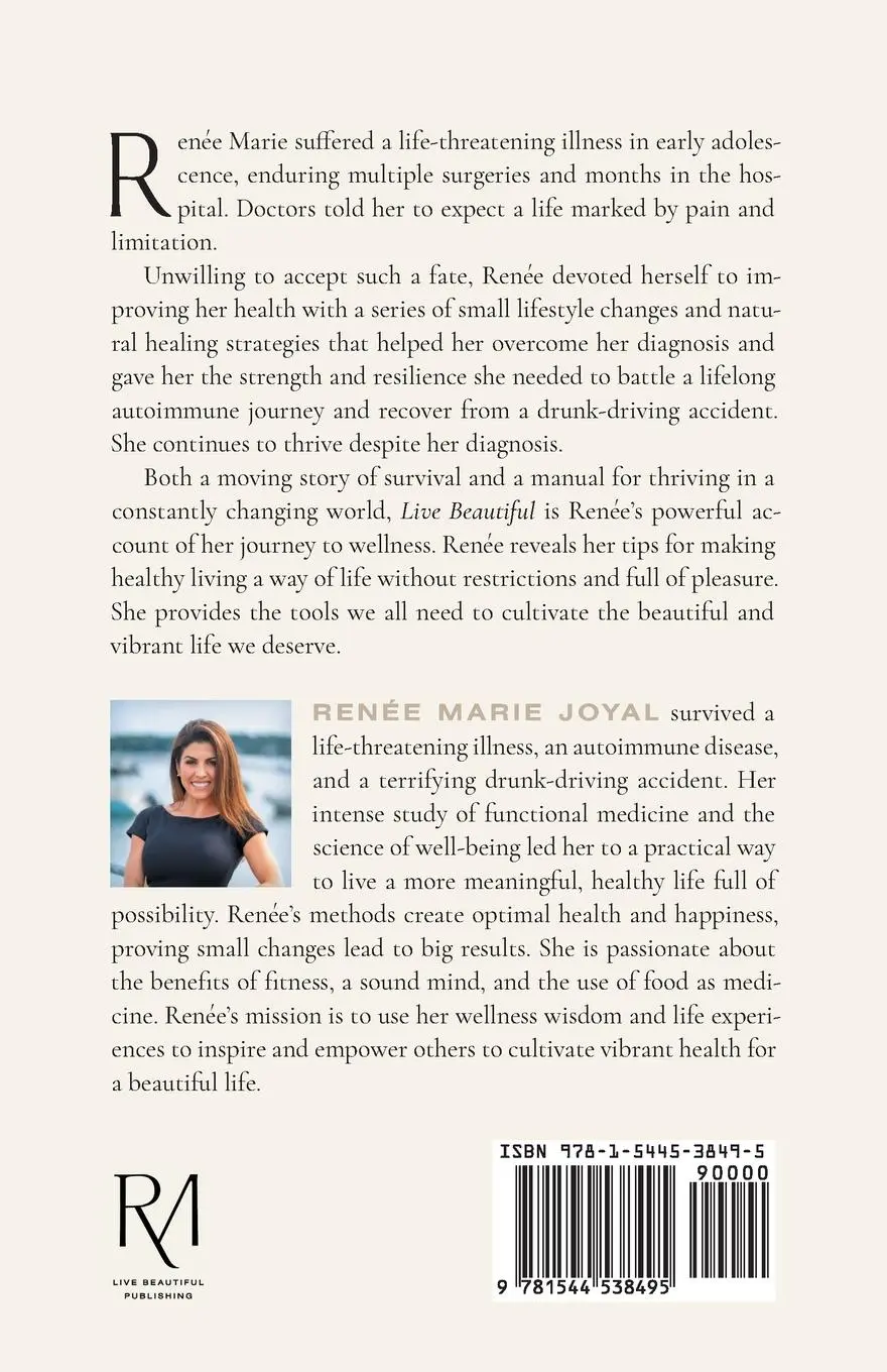 Rückseite: 9781544538495 | Live Beautiful | Renée Marie Joyal | Taschenbuch | Englisch | 2023