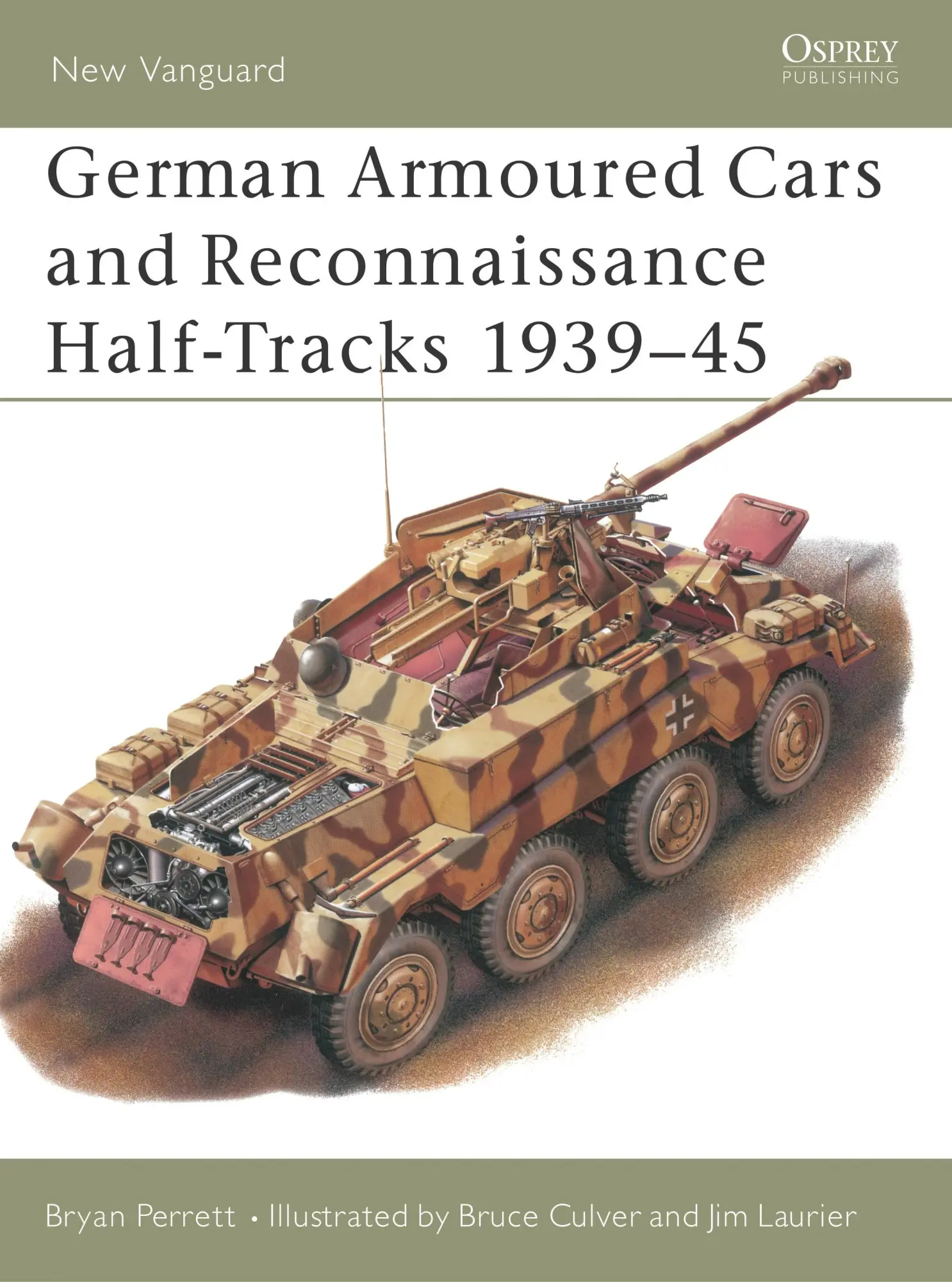 Cover: 9781855328495 | German Armoured Cars and Reconnaissance Half-Tracks 1939-45 | Perrett