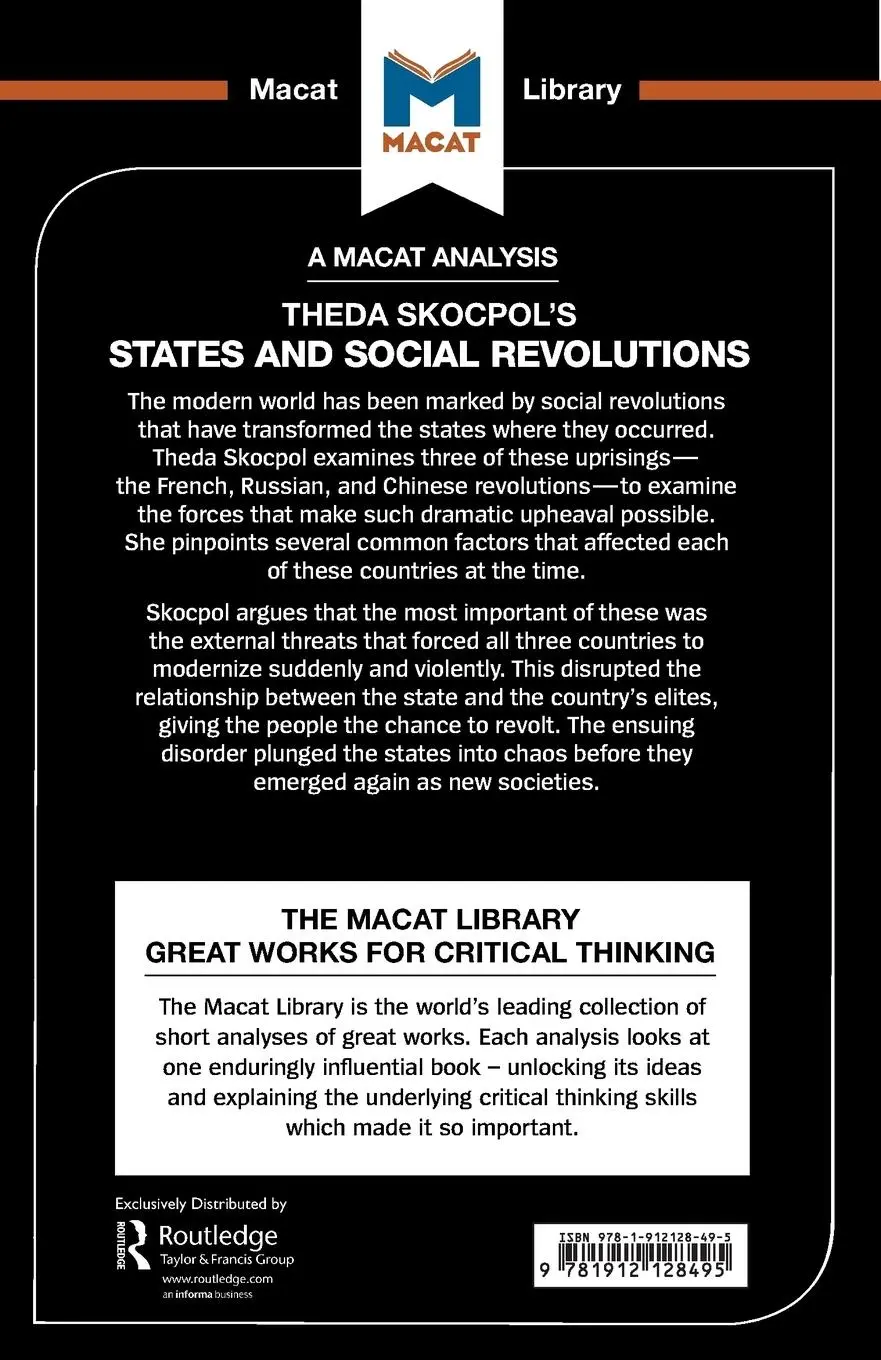 Rückseite: 9781912128495 | An Analysis of Theda Skocpol's States and Social Revolutions | Quinn