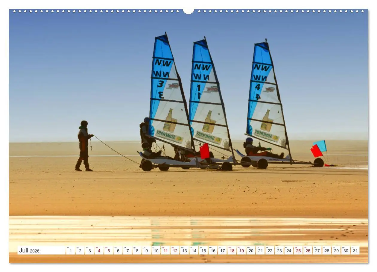 Bild: 9783457768495 | ST. PETER ORDING Strand und Meer (hochwertiger Premium Wandkalender...