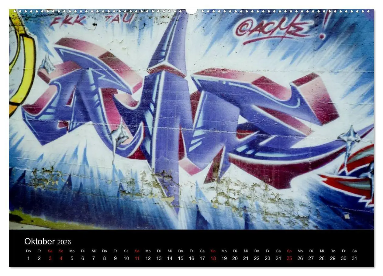 Bild: 9783516168495 | Graffiti - Kunst aus der Dose (hochwertiger Premium Wandkalender...