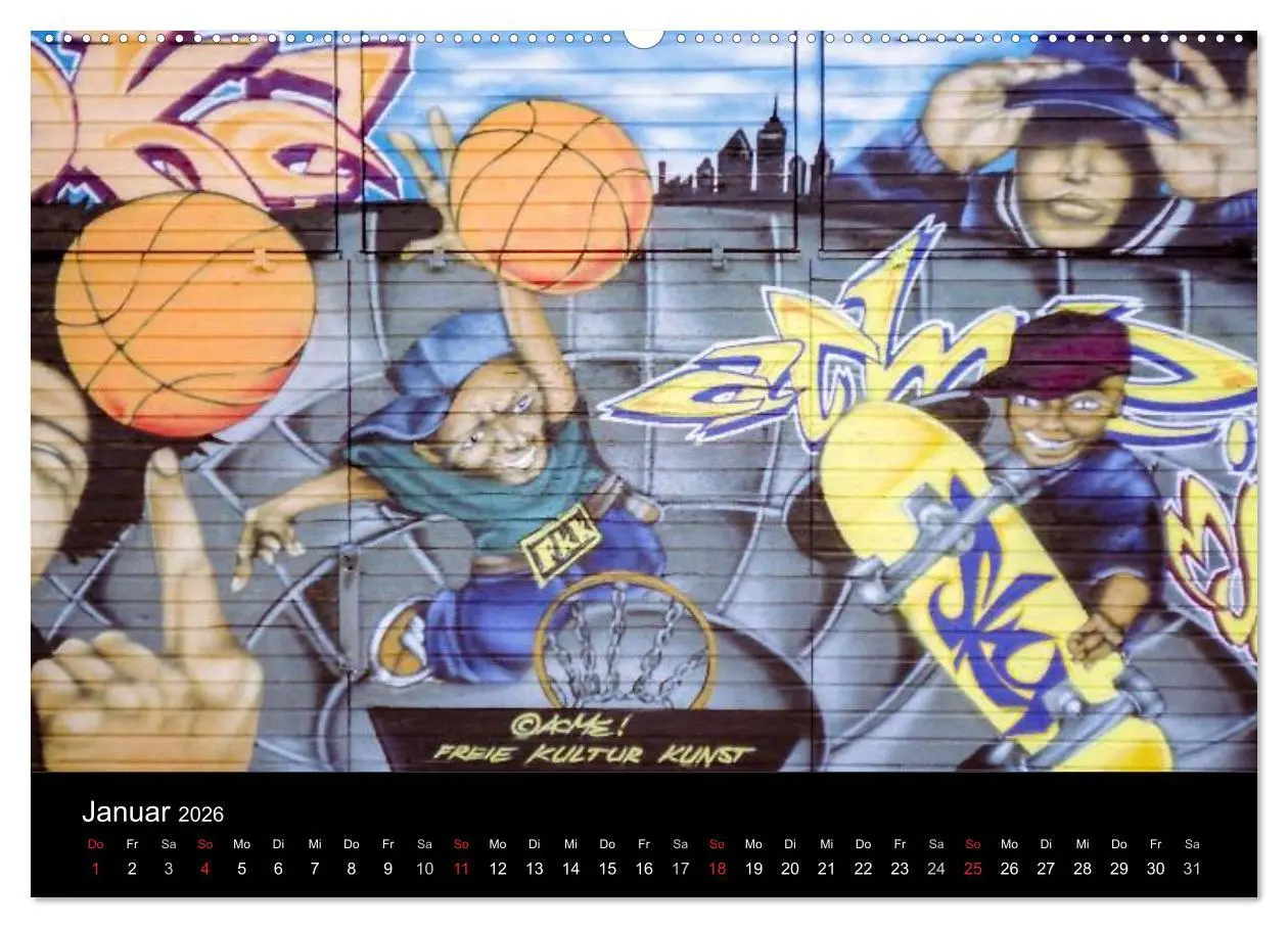 Bild: 9783516168495 | Graffiti - Kunst aus der Dose (hochwertiger Premium Wandkalender...