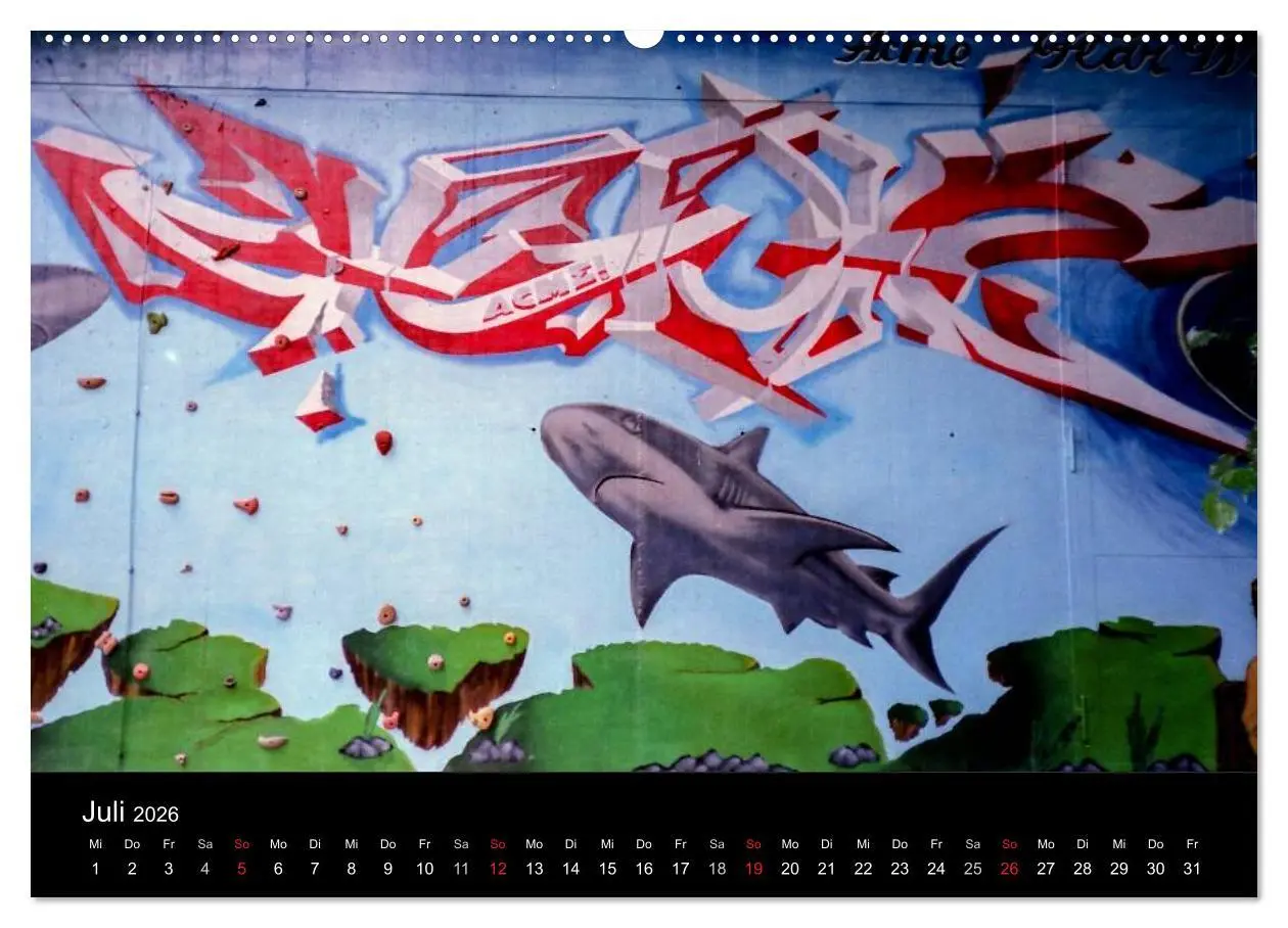 Bild: 9783516168495 | Graffiti - Kunst aus der Dose (hochwertiger Premium Wandkalender...