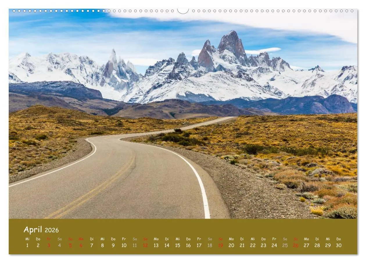 Bild: 9783516238495 | Patagonien 2026 - Traumziel in den Anden (Wandkalender 2026 DIN A2...