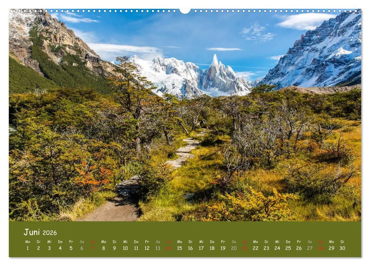 Bild: 9783516238495 | Patagonien 2026 - Traumziel in den Anden (Wandkalender 2026 DIN A2...