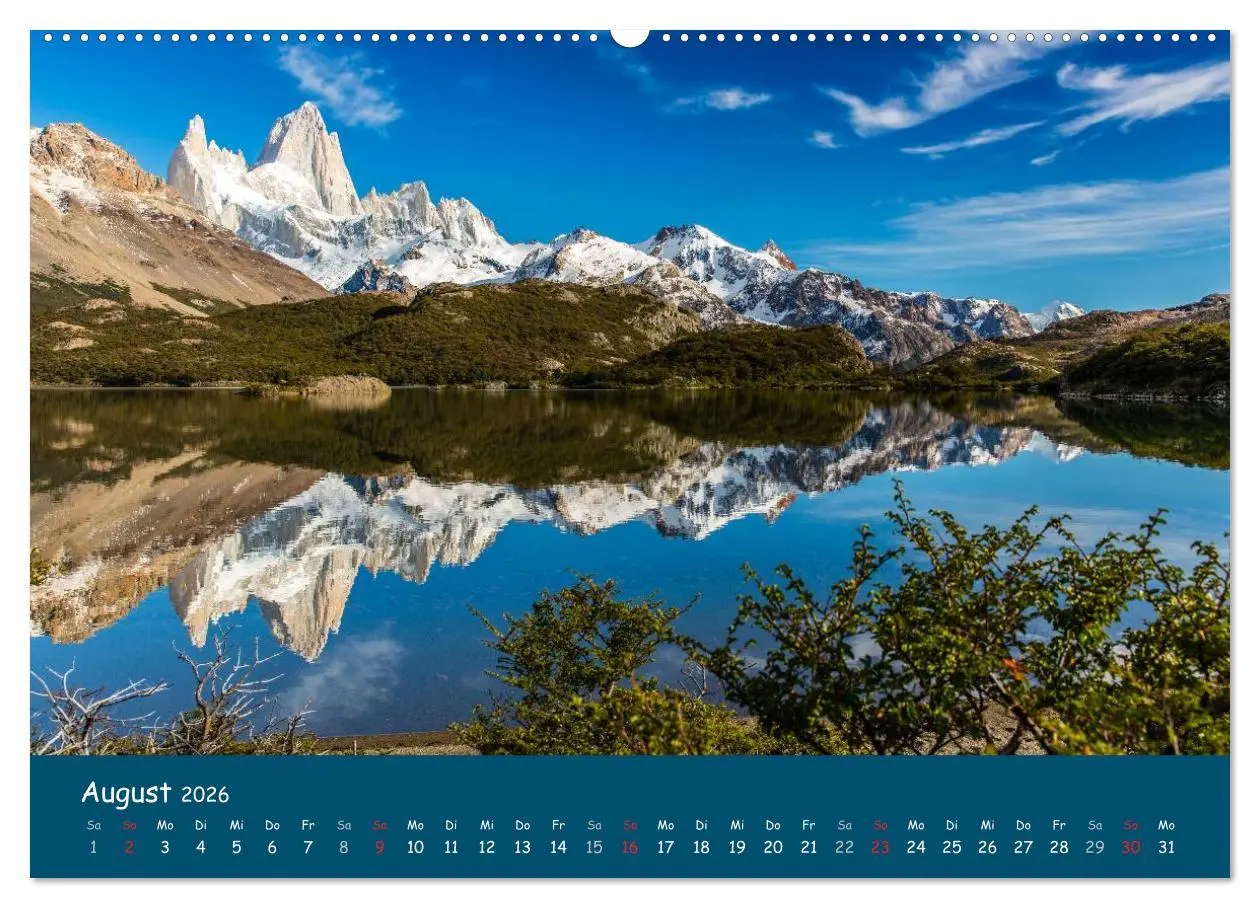 Bild: 9783516238495 | Patagonien 2026 - Traumziel in den Anden (Wandkalender 2026 DIN A2...