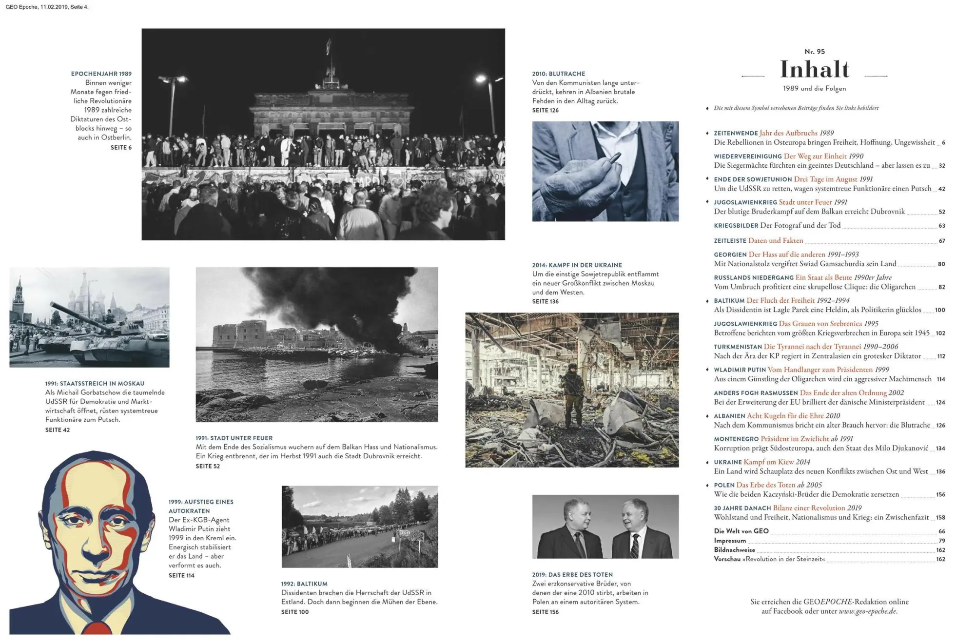 Bild: 9783652008495 | GEO Epoche 95/2019 - 1989 Europas Schicksalsjahr und seine Folgen