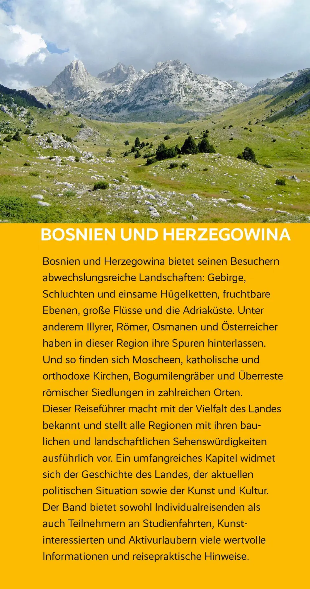 Bild: 9783897948495 | TRESCHER Reiseführer Bosnien und Herzegowina | Matthias Jacob (u. a.)