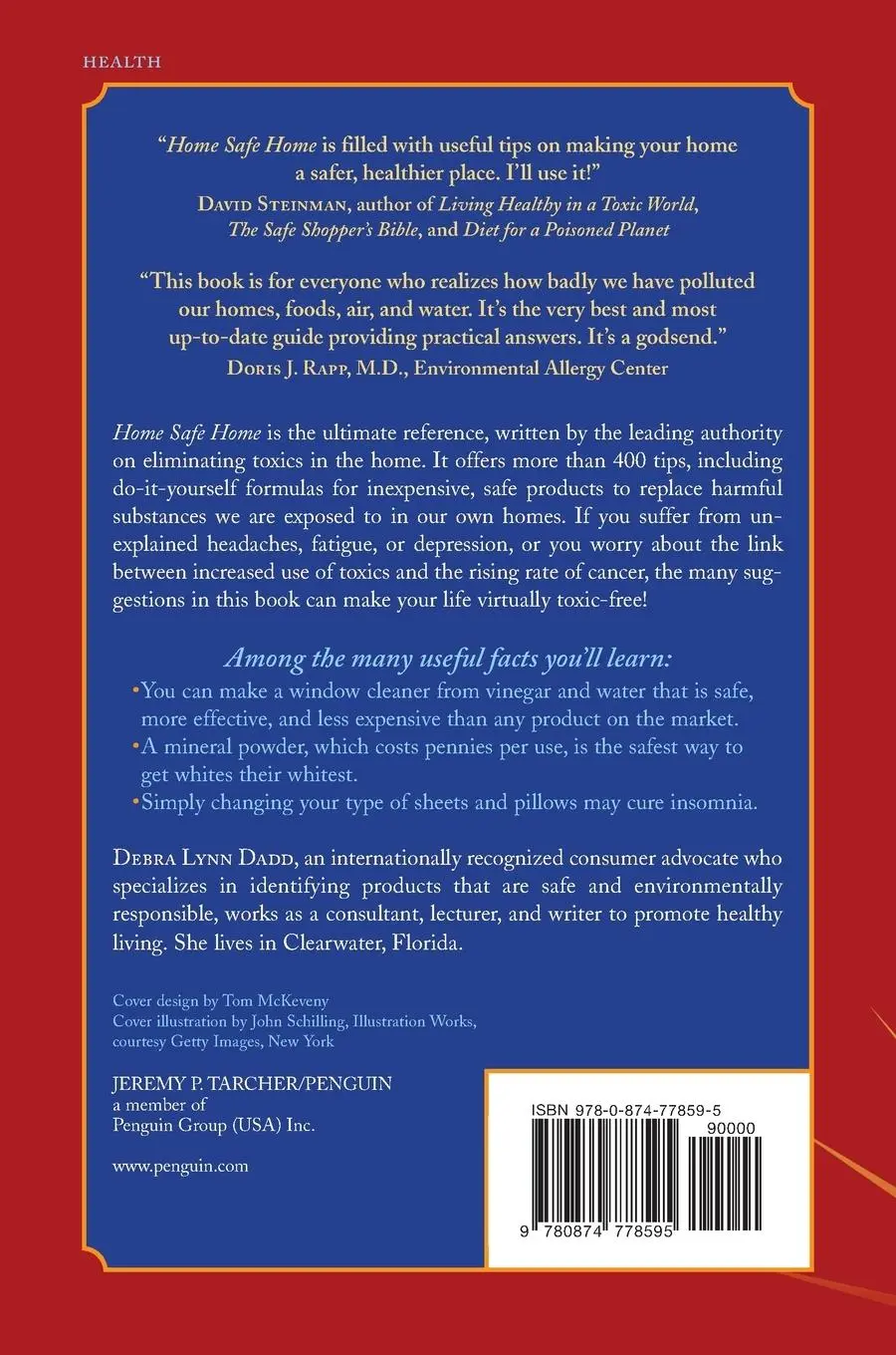 Rückseite: 9780874778595 | Home Safe Home | Debra Lynn Dadd | Taschenbuch | Englisch | 2005