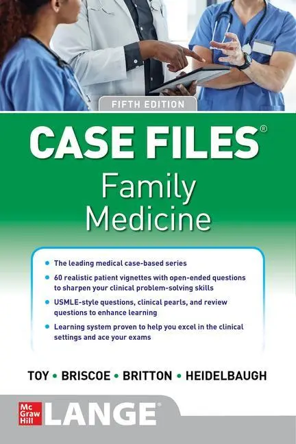 Cover: 9781260468595 | Case Files Family Medicine, Fifth Edition | Bruce Britton (u. a.)