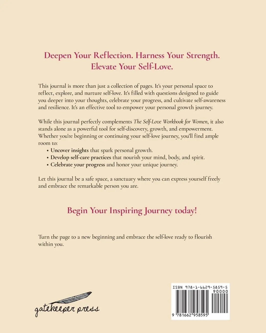Rückseite: 9781662958595 | A Guided Self-Love Reflection Journal | Marcella Crank | Taschenbuch