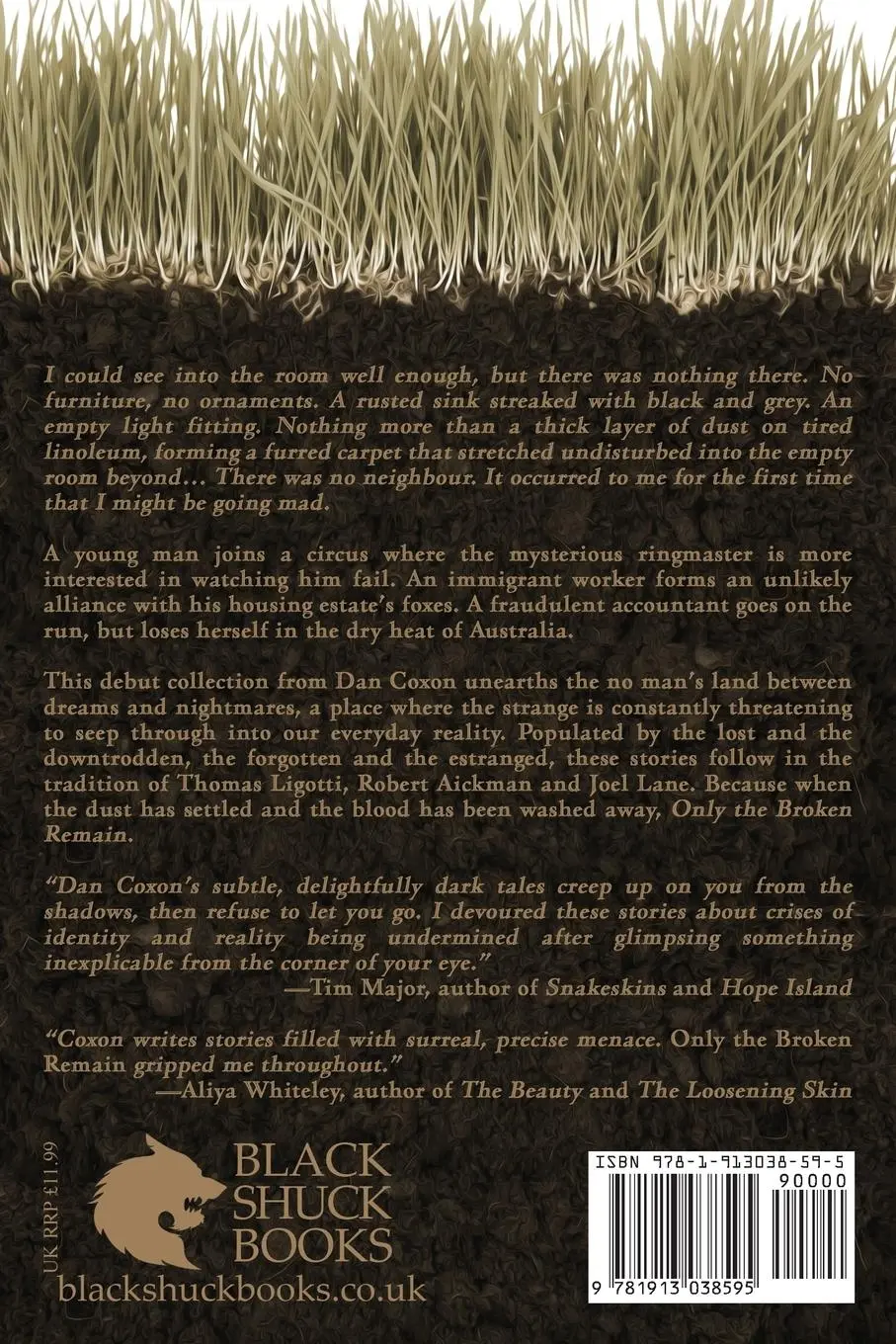 Rückseite: 9781913038595 | Only the Broken Remain | Dan Coxon | Taschenbuch | Englisch | 2020