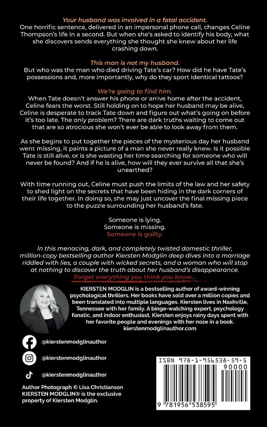 Rückseite: 9781956538595 | The Guilty One | Kiersten Modglin | Taschenbuch | Englisch | 2024