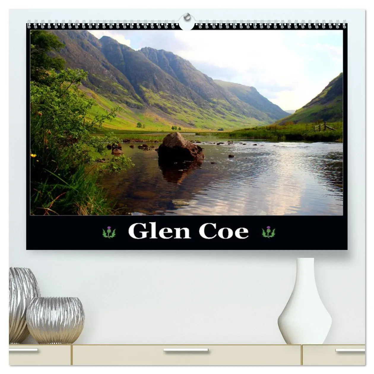 Cover: 9783457758595 | Glen Coe (hochwertiger Premium Wandkalender 2026 DIN A2 quer),...