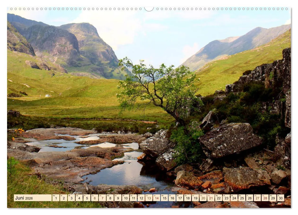 Bild: 9783457758595 | Glen Coe (hochwertiger Premium Wandkalender 2026 DIN A2 quer),...