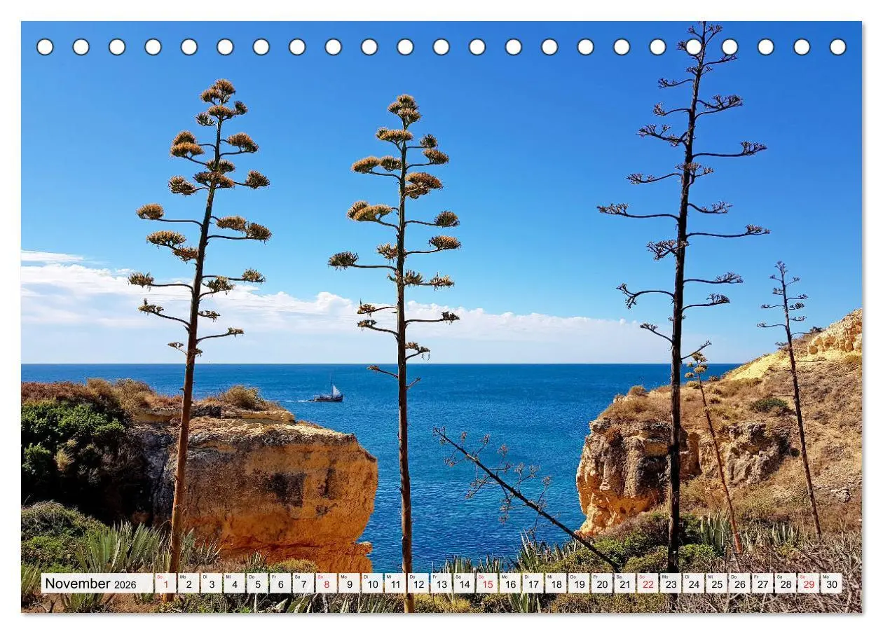 Bild: 9783457828595 | Algarve zum Träumen (Tischkalender 2026 DIN A5 quer), CALVENDO...
