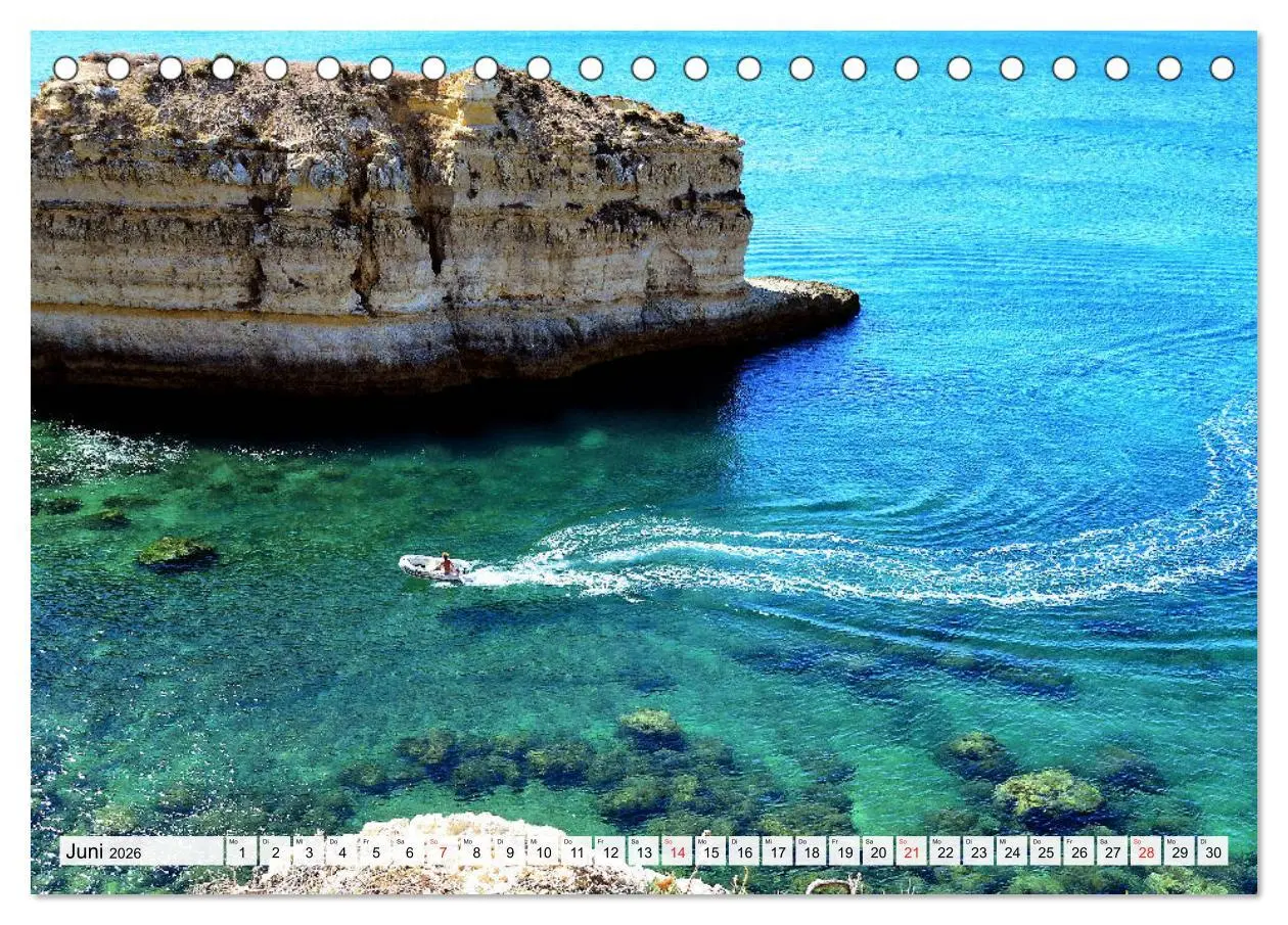 Bild: 9783457828595 | Algarve zum Träumen (Tischkalender 2026 DIN A5 quer), CALVENDO...