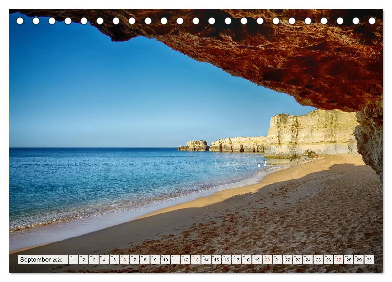 Bild: 9783457828595 | Algarve zum Träumen (Tischkalender 2026 DIN A5 quer), CALVENDO...