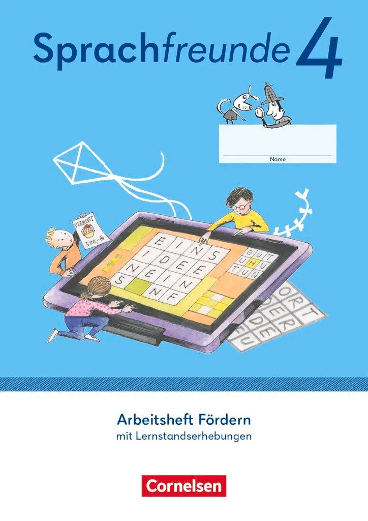 Cover: 9783464828595 | Sprachfreunde 4. Schuljahr. Arbeitsheft Fördern - Östliche...
