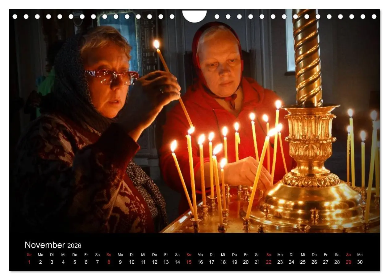 Bild: 9783516088595 | GESICHTER RUSSLANDS 2026 (Wandkalender 2026 DIN A4 quer), CALVENDO...