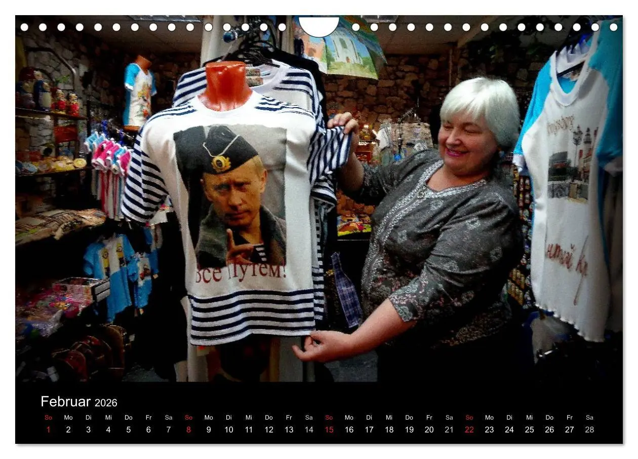 Bild: 9783516088595 | GESICHTER RUSSLANDS 2026 (Wandkalender 2026 DIN A4 quer), CALVENDO...