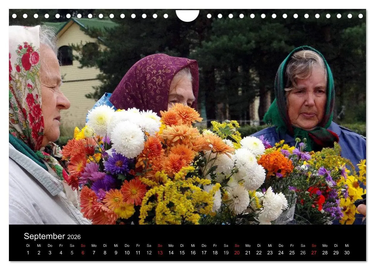 Bild: 9783516088595 | GESICHTER RUSSLANDS 2026 (Wandkalender 2026 DIN A4 quer), CALVENDO...