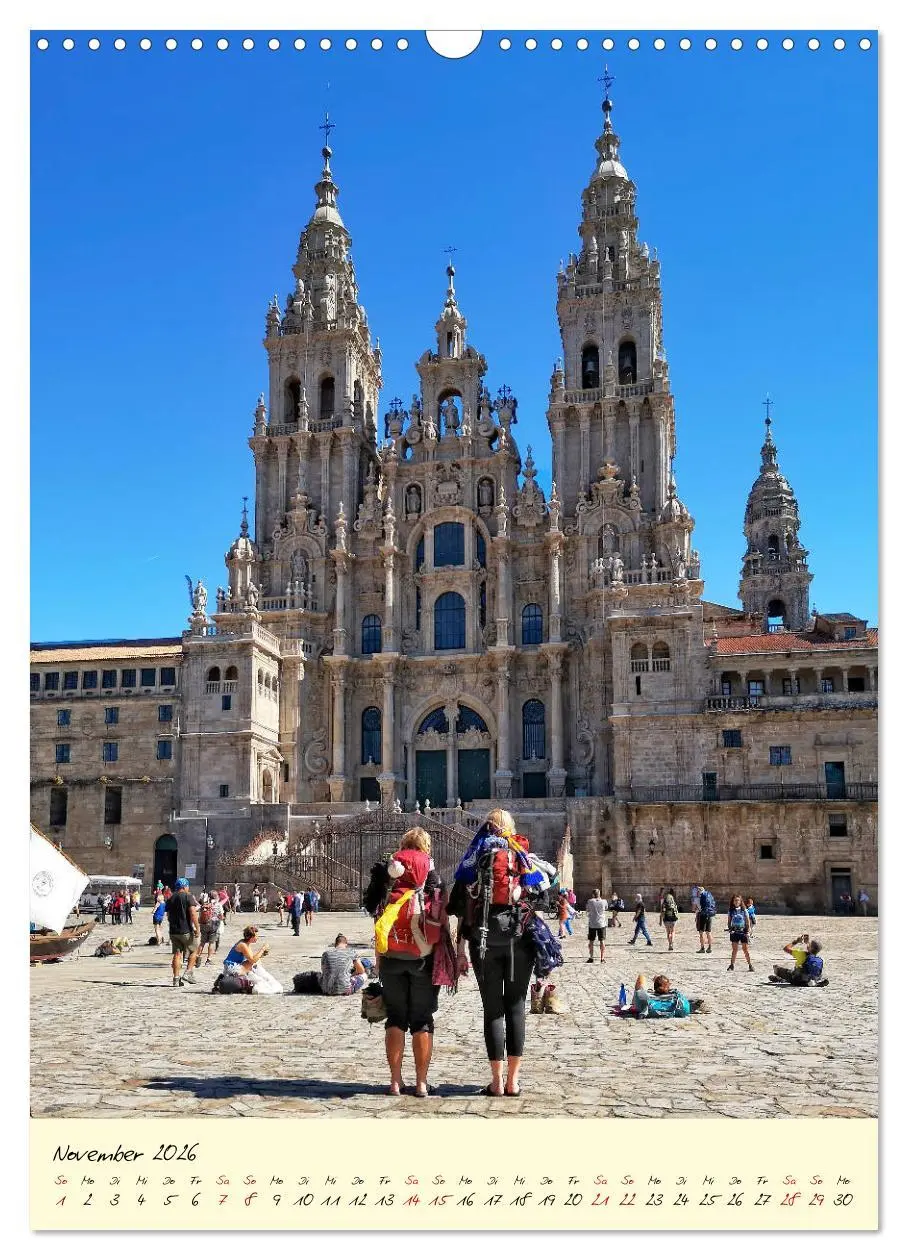 Bild: 9783516398595 | Buen Camino - Auf dem Jakobsweg - Camino Francés (Wandkalender 2026...