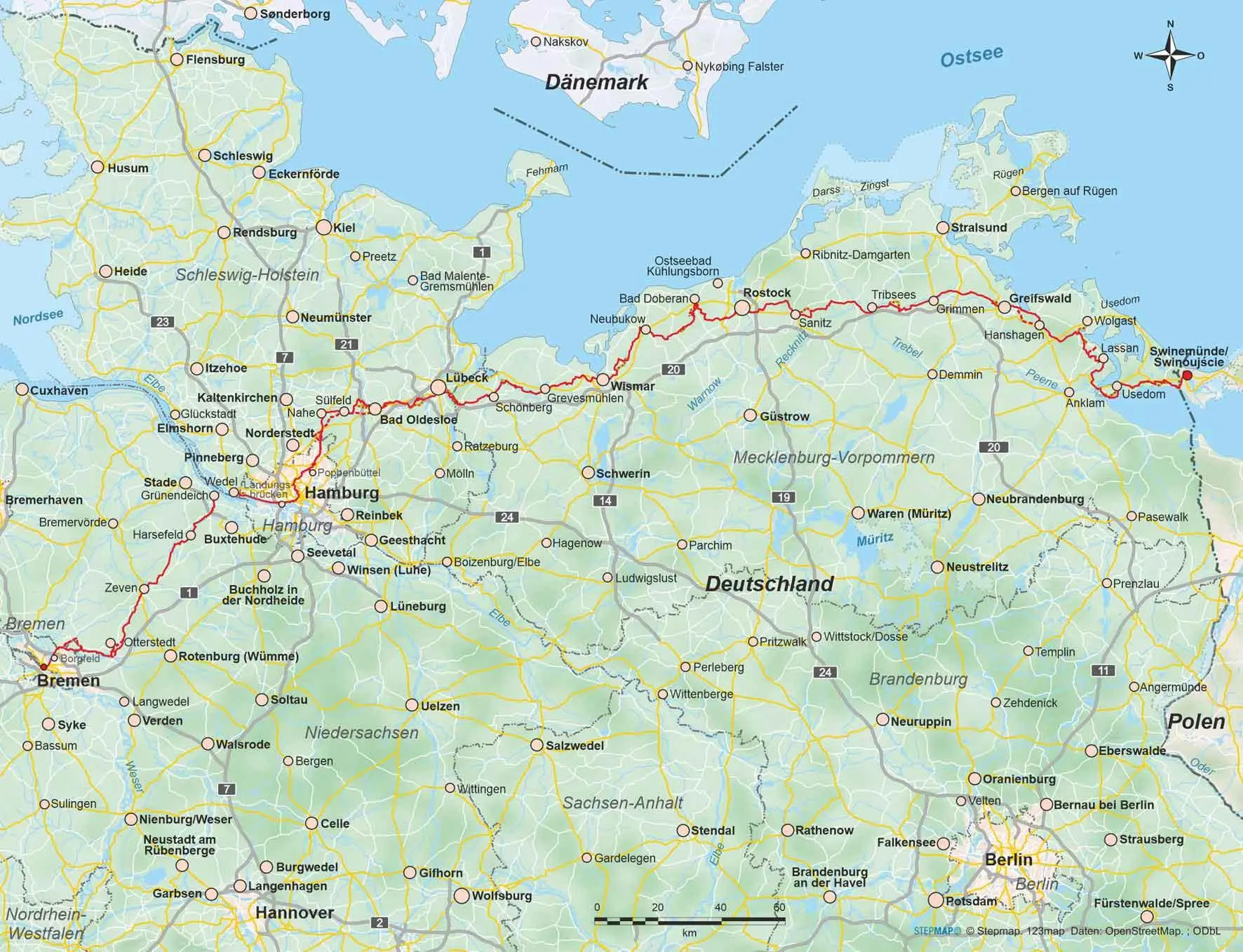 Bild: 9783866868595 | Jakobsweg Via Baltica von Usedom nach Bremen | Martin Simon | Buch