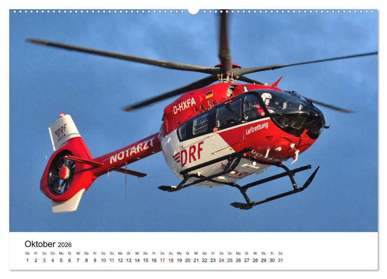 Bild: 9783457508695 | Rettungshubschrauber in Action (Wandkalender 2026 DIN A2 quer),...