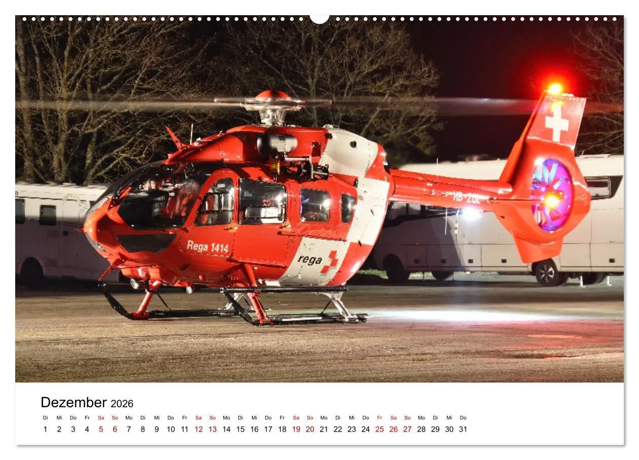 Bild: 9783457508695 | Rettungshubschrauber in Action (Wandkalender 2026 DIN A2 quer),...