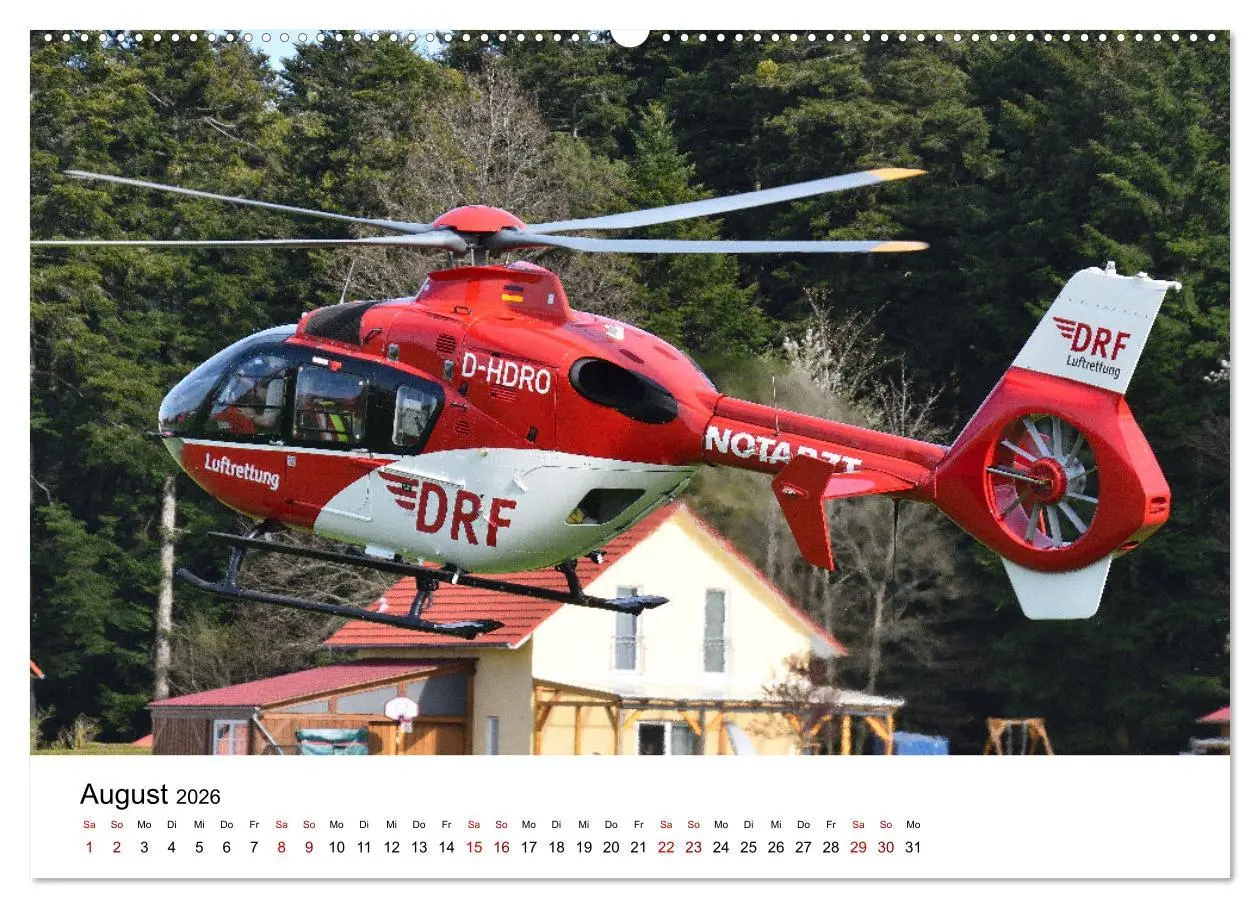 Bild: 9783457508695 | Rettungshubschrauber in Action (Wandkalender 2026 DIN A2 quer),...