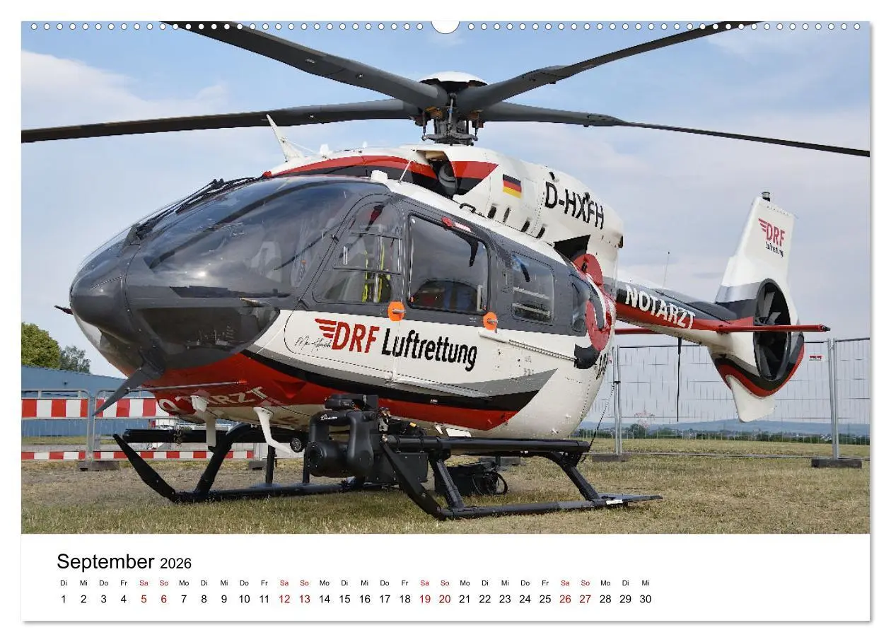Bild: 9783457508695 | Rettungshubschrauber in Action (Wandkalender 2026 DIN A2 quer),...