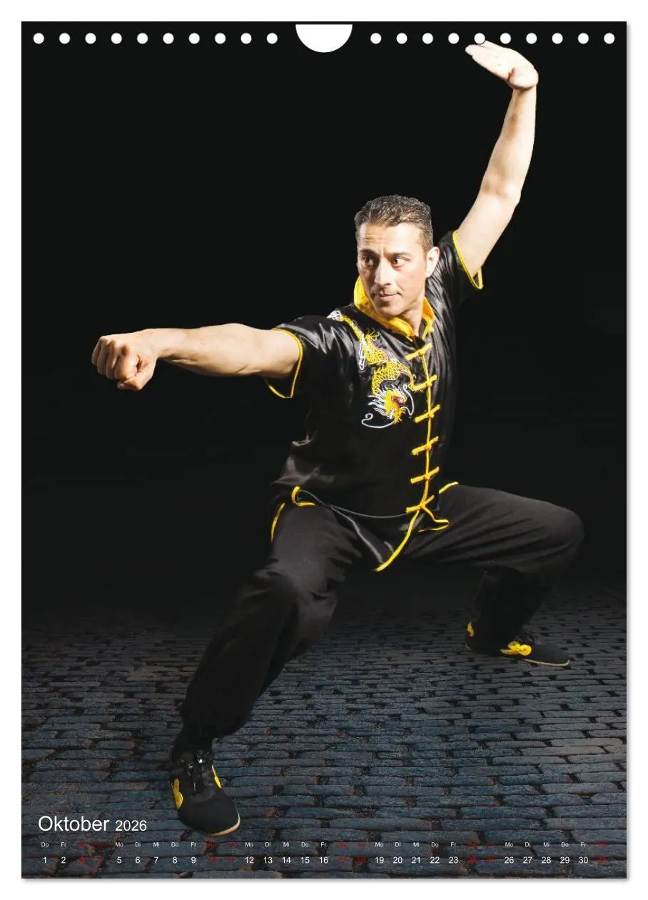 Bild: 9783516458695 | Kung Fu, Martial Art (Wandkalender 2026 DIN A4 hoch), CALVENDO...