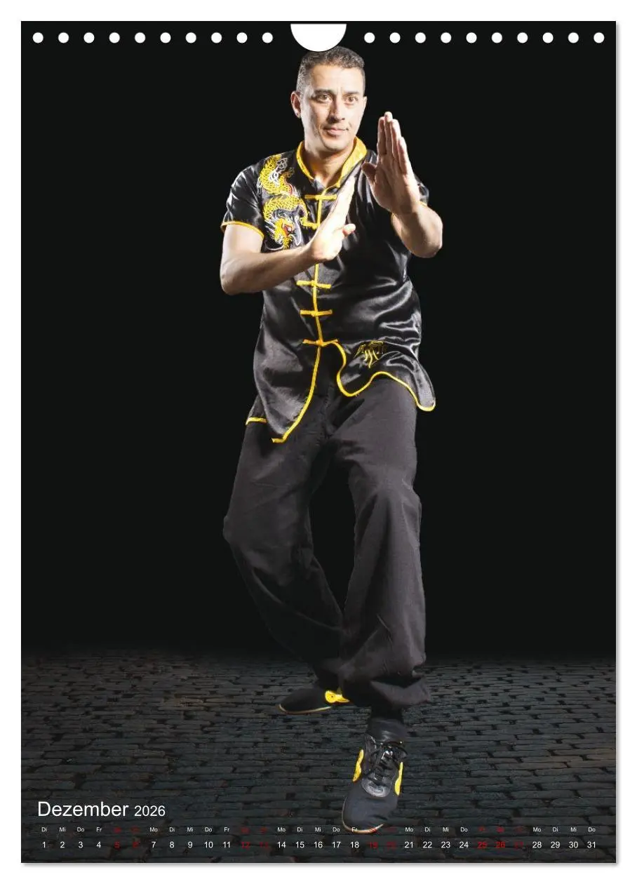 Bild: 9783516458695 | Kung Fu, Martial Art (Wandkalender 2026 DIN A4 hoch), CALVENDO...