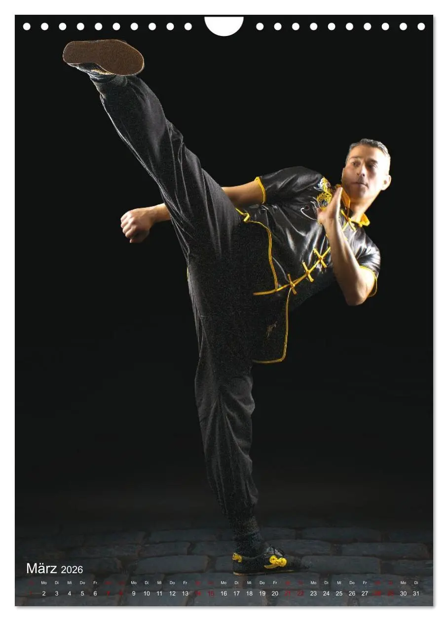Bild: 9783516458695 | Kung Fu, Martial Art (Wandkalender 2026 DIN A4 hoch), CALVENDO...