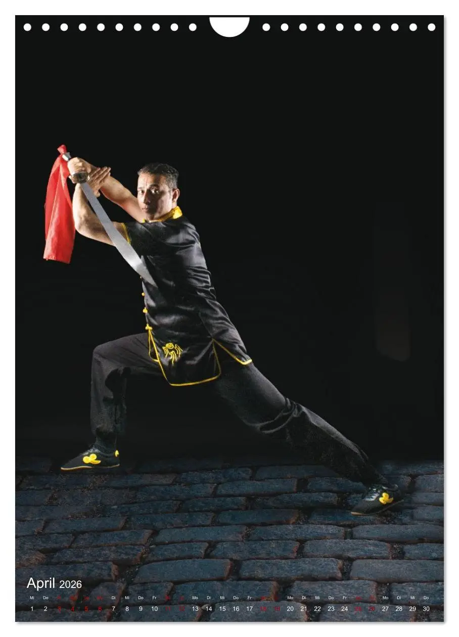 Bild: 9783516458695 | Kung Fu, Martial Art (Wandkalender 2026 DIN A4 hoch), CALVENDO...