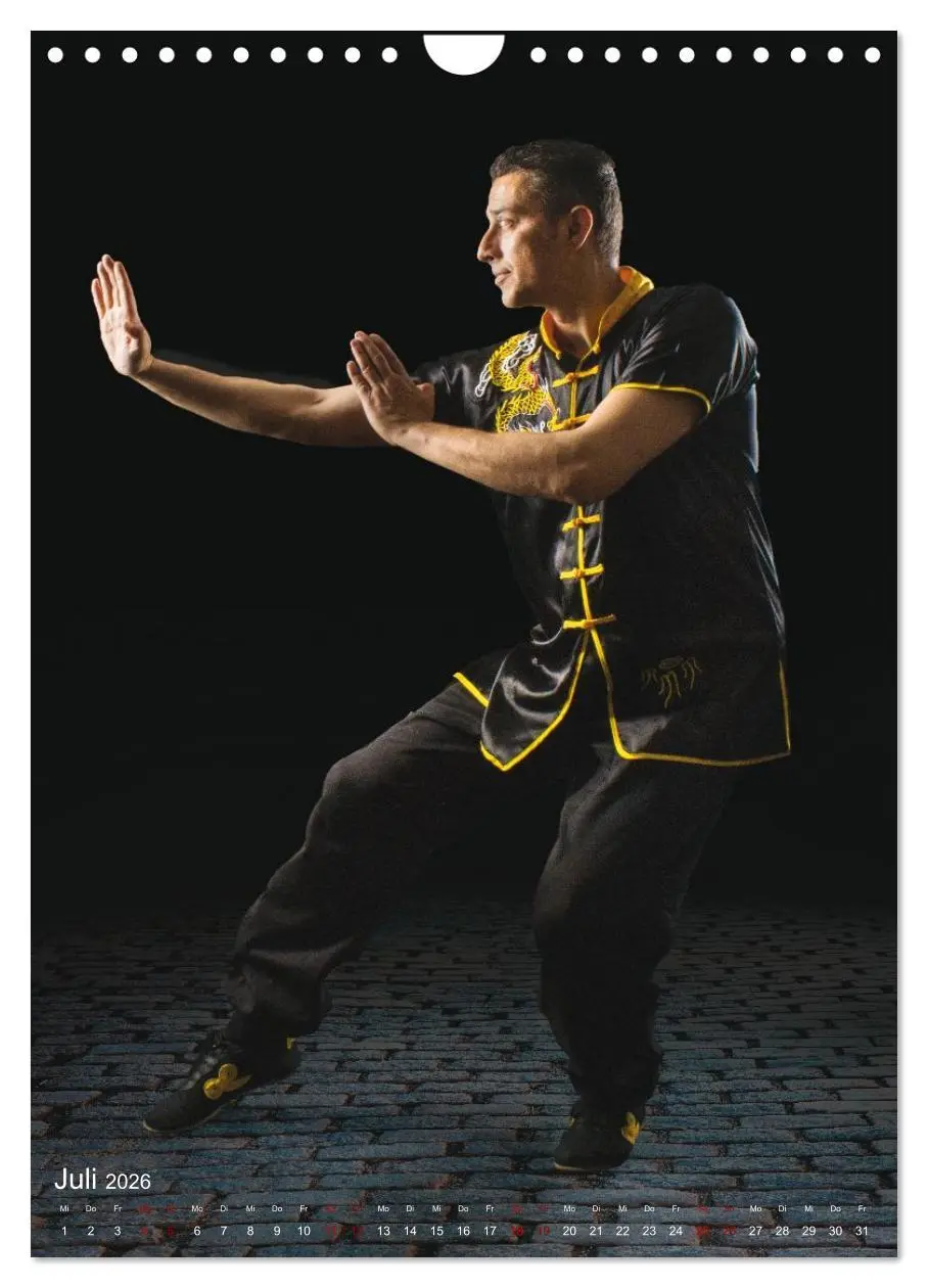Bild: 9783516458695 | Kung Fu, Martial Art (Wandkalender 2026 DIN A4 hoch), CALVENDO...