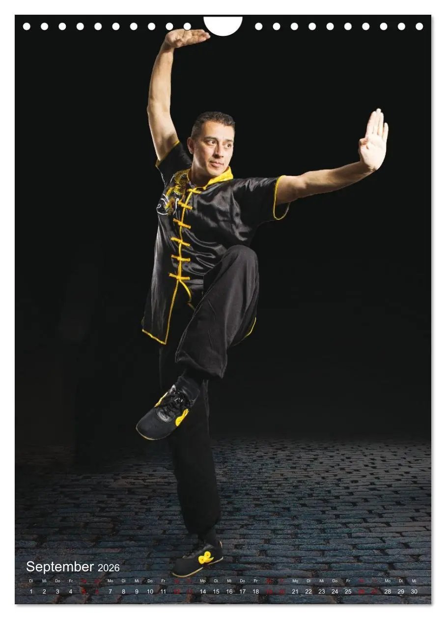 Bild: 9783516458695 | Kung Fu, Martial Art (Wandkalender 2026 DIN A4 hoch), CALVENDO...