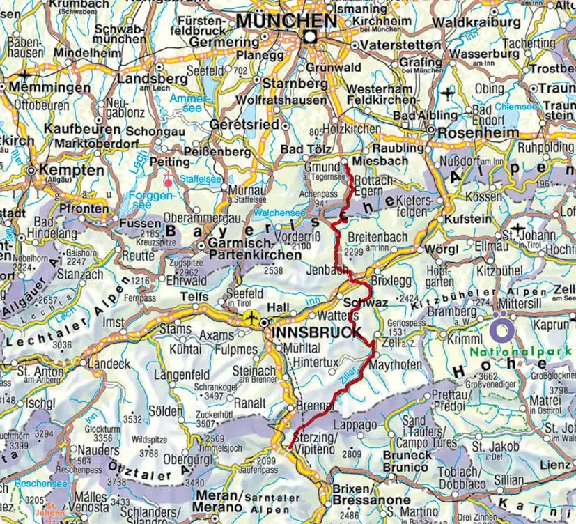 Bild: 9783763348695 | Alpenüberquerung Tegernsee - Sterzing | Thomas Striebig (u. a.) | Buch