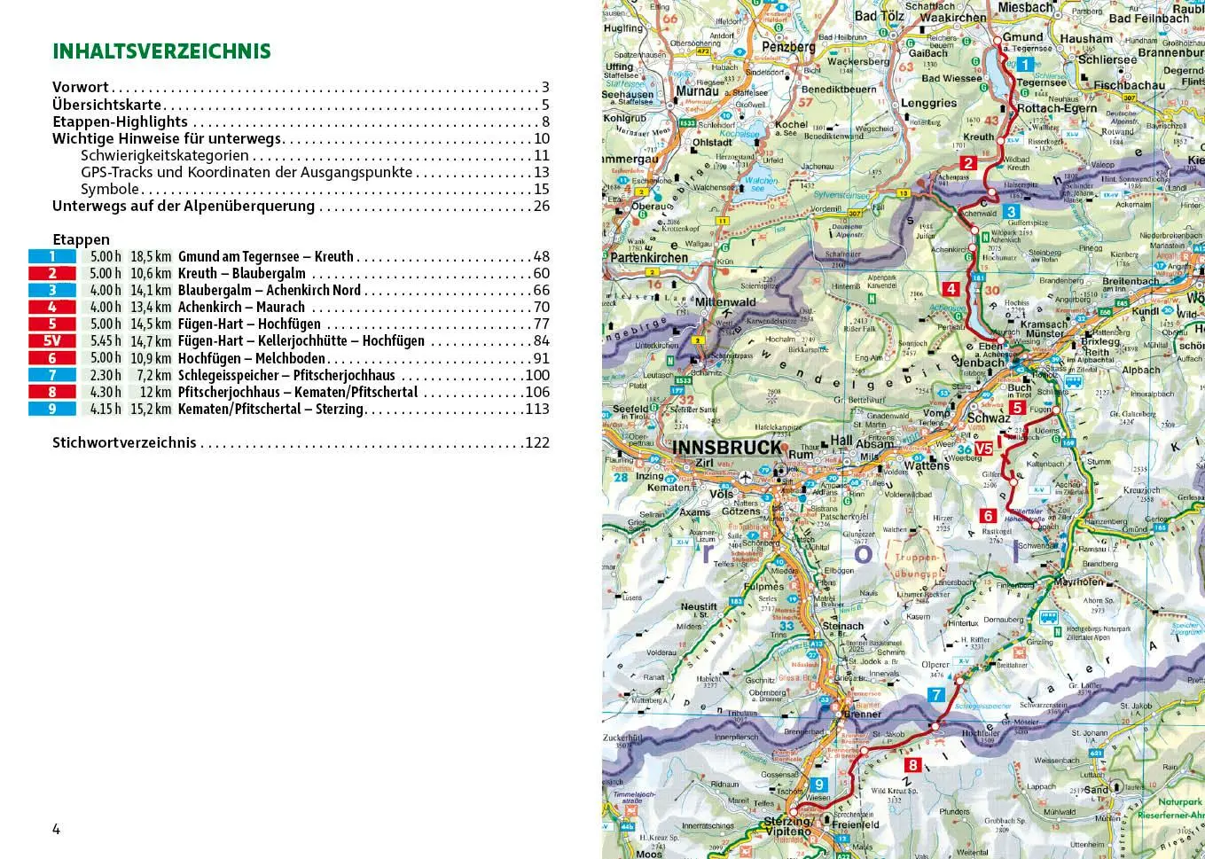 Bild: 9783763348695 | Alpenüberquerung Tegernsee - Sterzing | Thomas Striebig (u. a.) | Buch