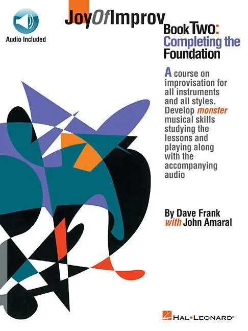 Cover: 9780793578795 | Joy of Improv Book 2 - Completing the Foundation (Bk/Online Audio)