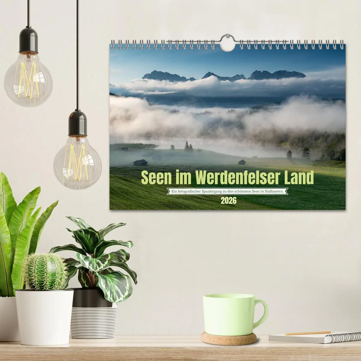 Bild: 9783457358795 | Seen im Werdenfelser Land (Wandkalender 2026 DIN A4 quer), CALVENDO...