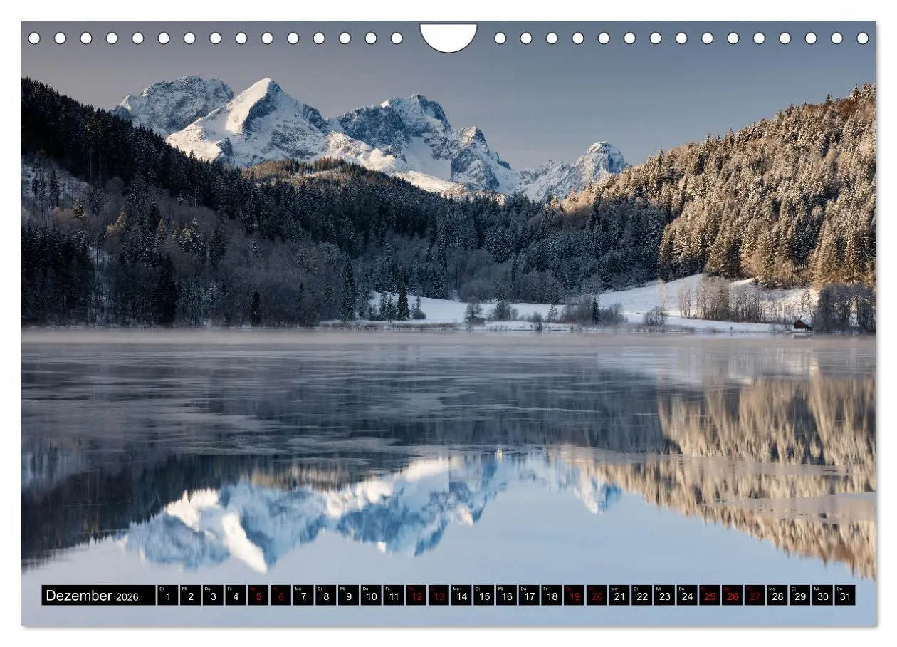 Bild: 9783457358795 | Seen im Werdenfelser Land (Wandkalender 2026 DIN A4 quer), CALVENDO...