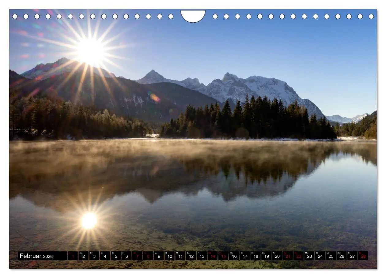 Bild: 9783457358795 | Seen im Werdenfelser Land (Wandkalender 2026 DIN A4 quer), CALVENDO...