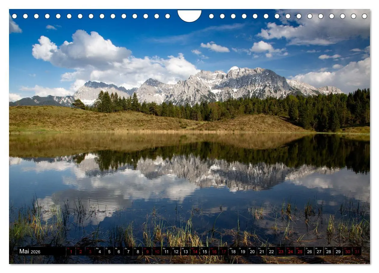 Bild: 9783457358795 | Seen im Werdenfelser Land (Wandkalender 2026 DIN A4 quer), CALVENDO...
