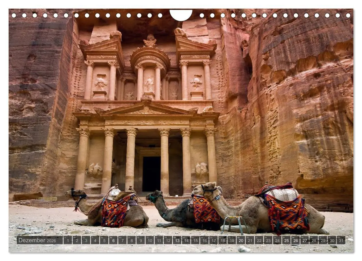 Bild: 9783516138795 | Jordanien - Felsenstadt Petra (Wandkalender 2026 DIN A4 quer),...