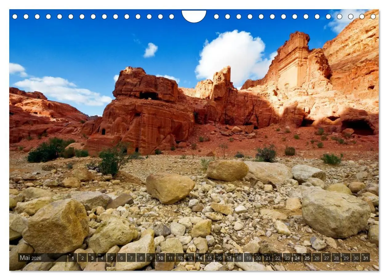 Bild: 9783516138795 | Jordanien - Felsenstadt Petra (Wandkalender 2026 DIN A4 quer),...